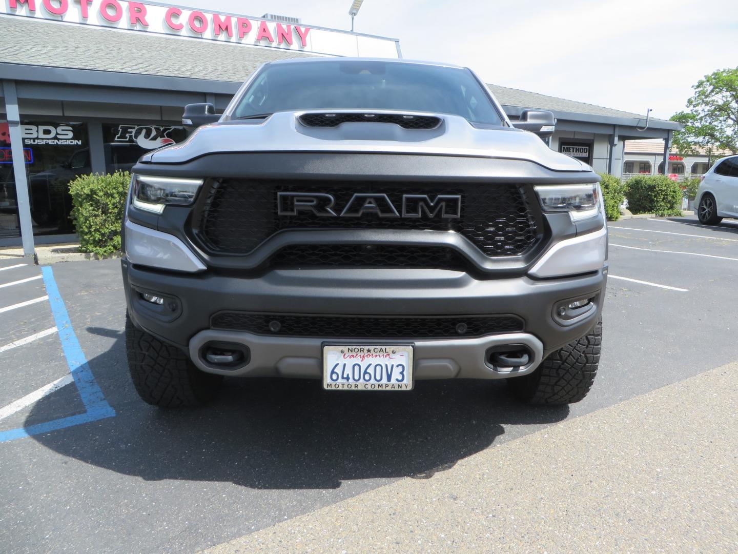 2021 SILVER /BLACK RAM 1500 TRX Crew Cab SB 4WD (1C6SRFU90MN) with an 6.2L V8 OHV 16V engine, 8A transmission, located at 2630 Grass Valley Highway, Auburn, CA, 95603, (530) 508-5100, 38.937893, -121.095482 - Photo#1